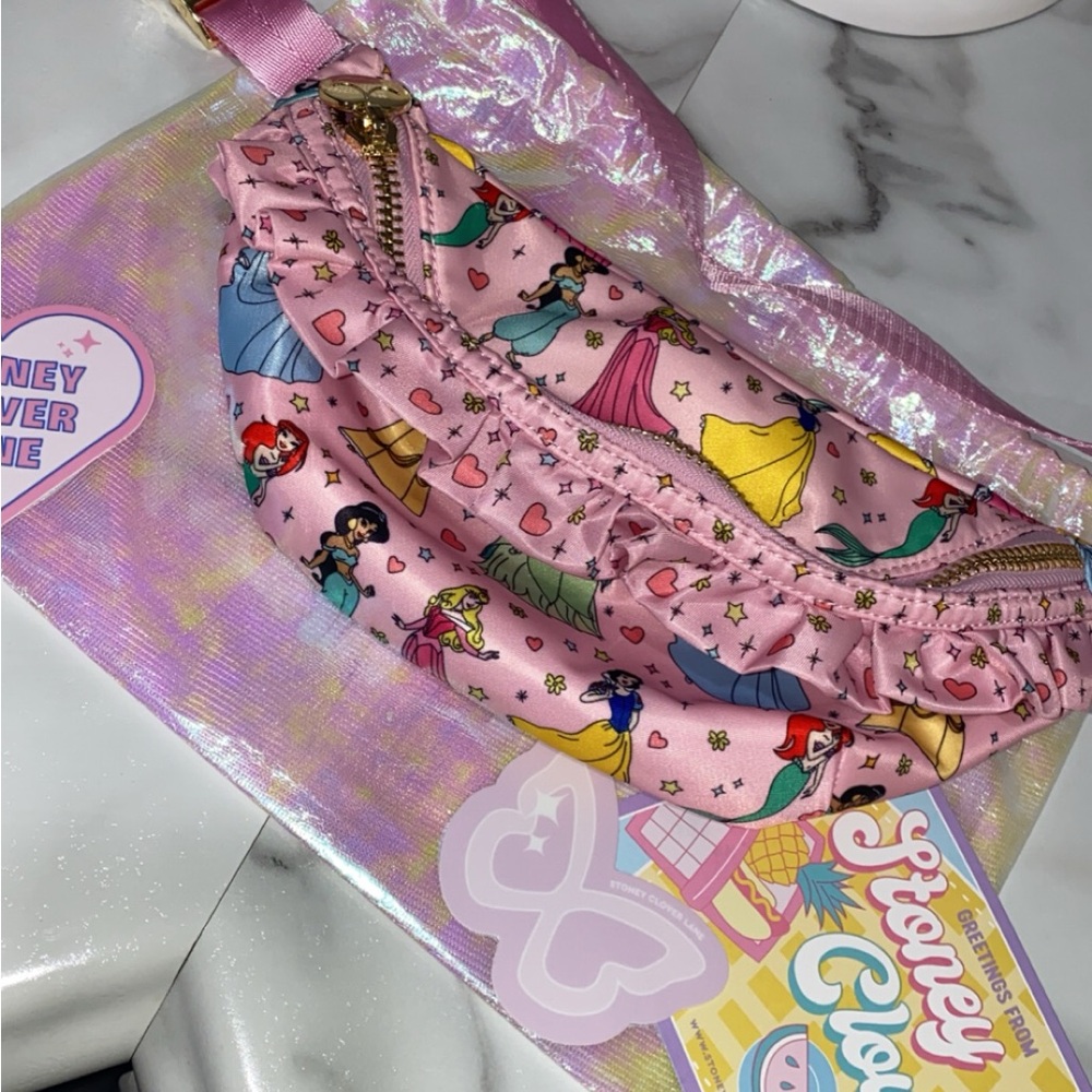 Stoney Clover Lane Pink Princess Crossbody Bag